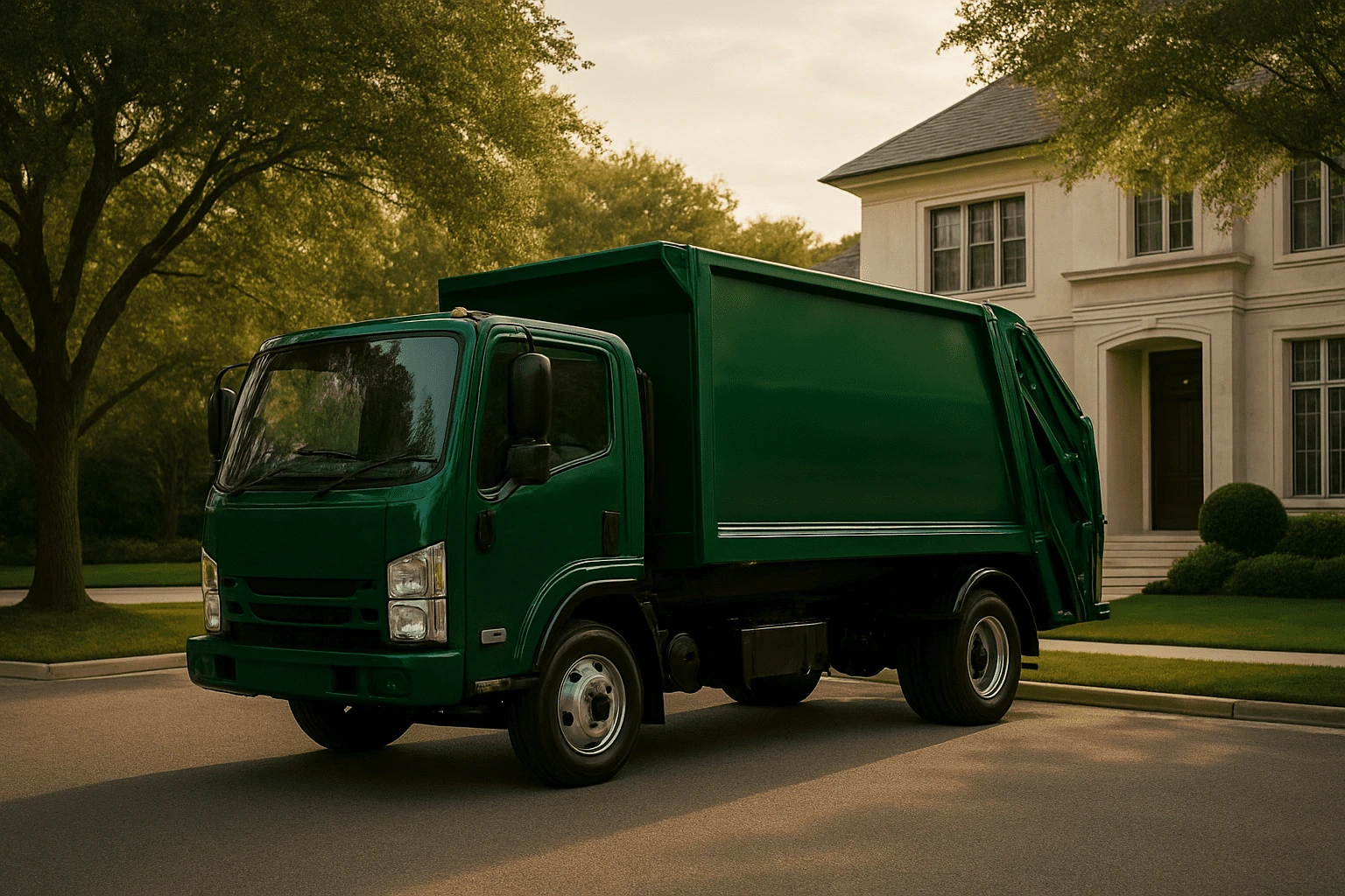 Professional rubbish removal truck and team providing same-day waste disposal services across Sydney Metro Area
